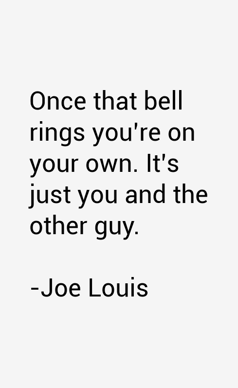 Joe Louis Quotes