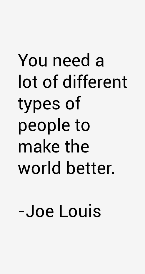 Joe Louis Quotes