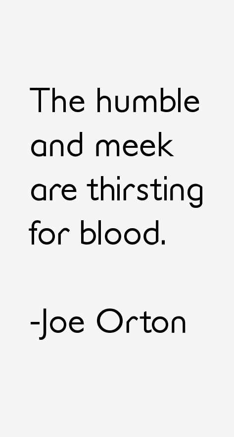 Joe Orton Quotes