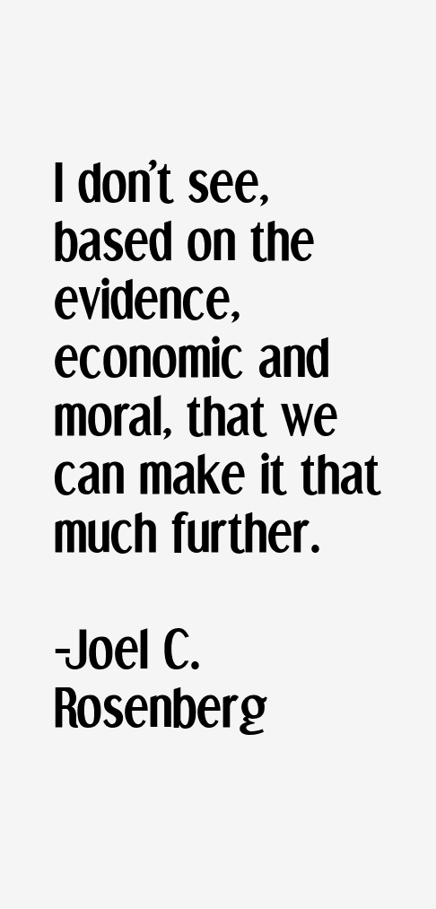 Joel C. Rosenberg Quotes