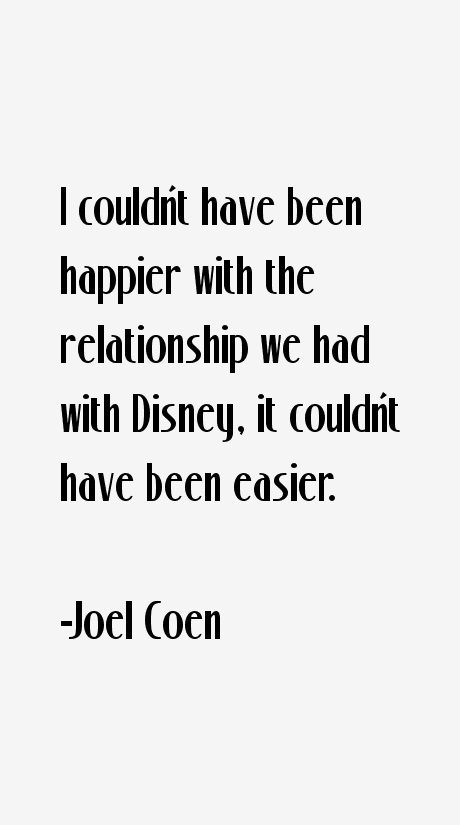 Joel Coen Quotes