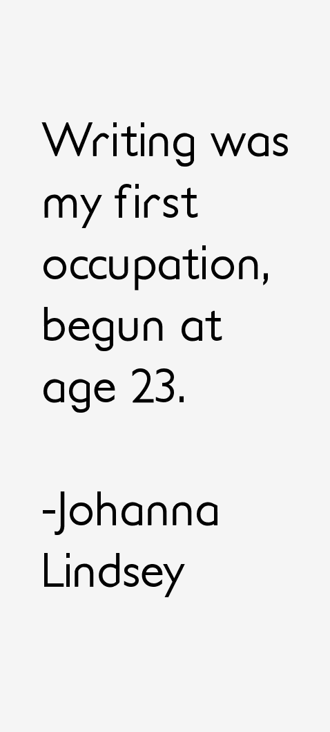 Johanna Lindsey Quotes