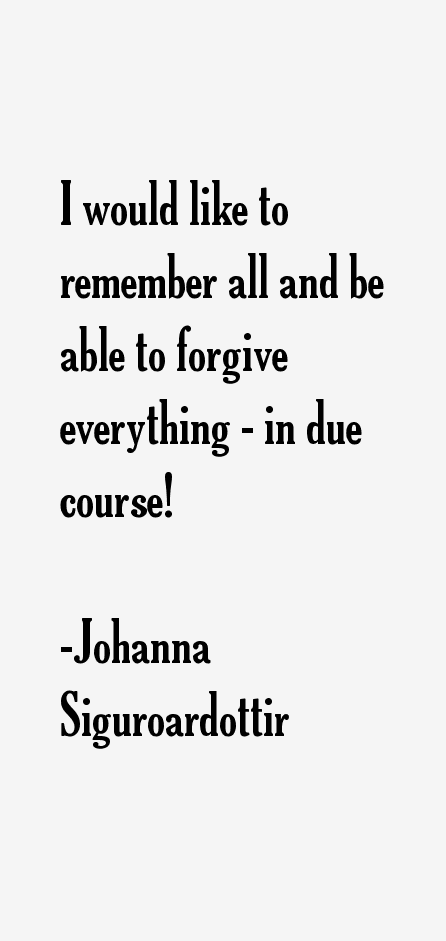 Johanna Siguroardottir Quotes