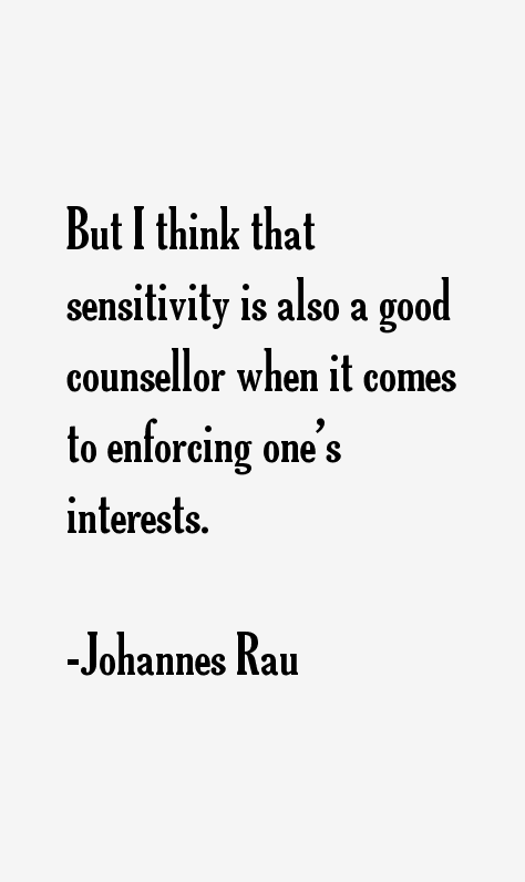 Johannes Rau Quotes