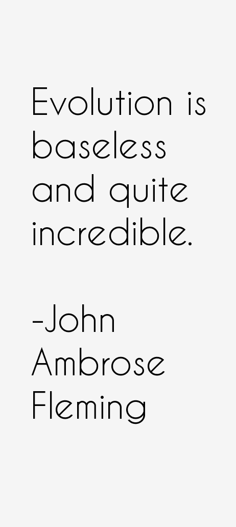John Ambrose Fleming Quotes