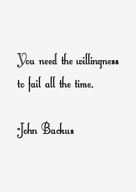 John Backus Quotes