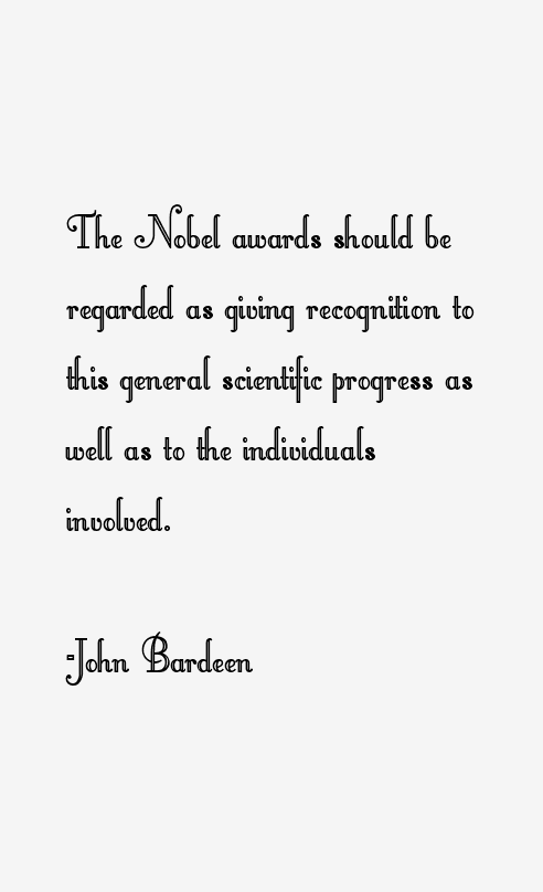 John Bardeen Quotes