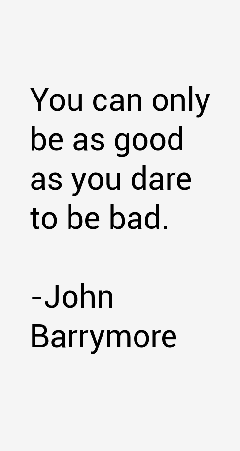 John Barrymore Quotes