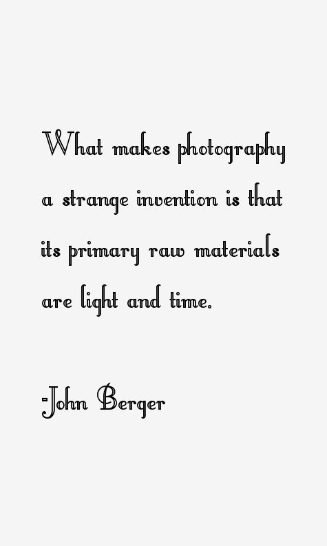 John Berger Quotes