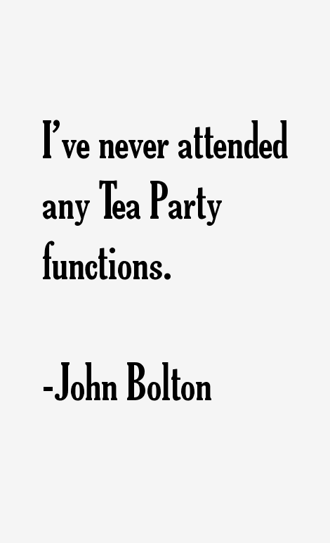 John Bolton Quotes