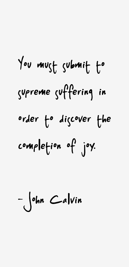 John Calvin Quotes