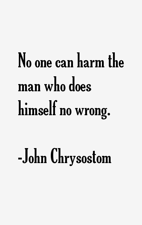 John Chrysostom Quotes