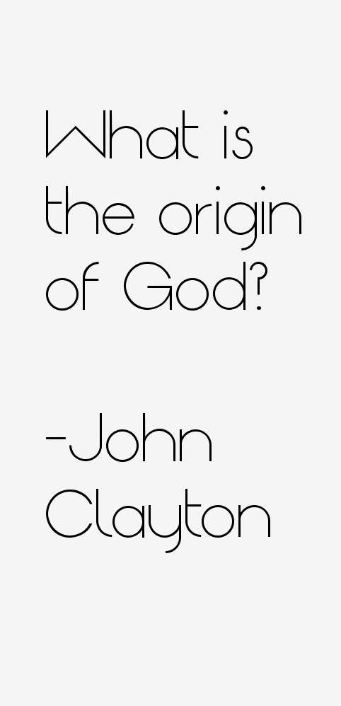 John Clayton Quotes