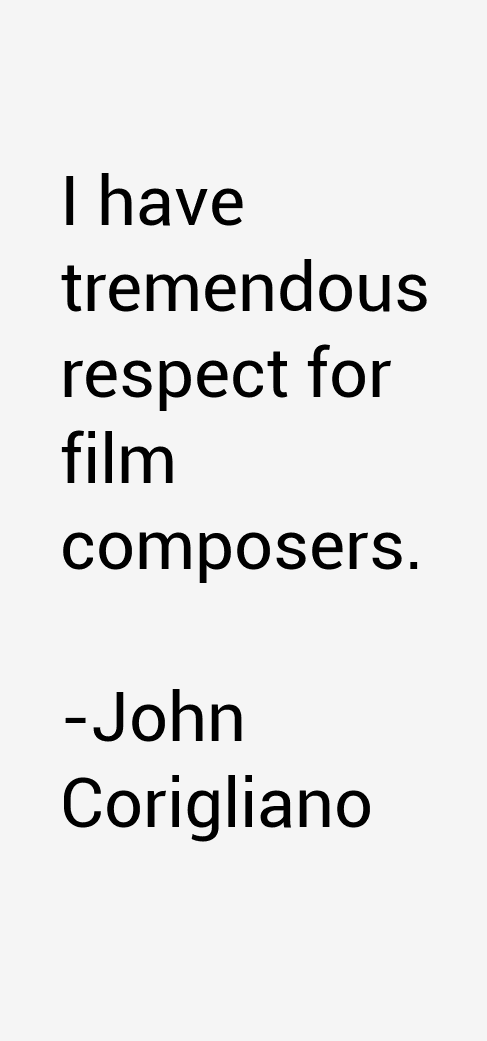 John Corigliano Quotes
