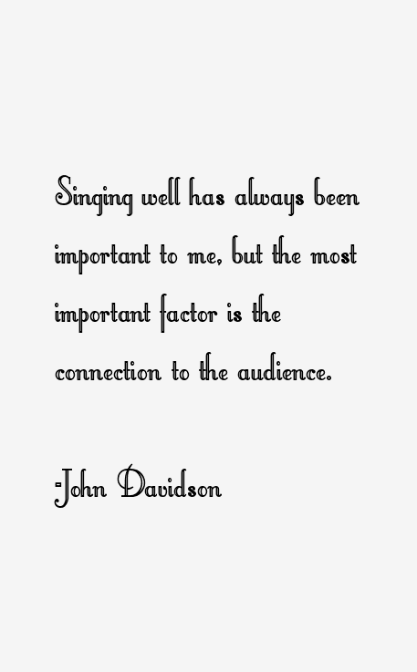 John Davidson Quotes