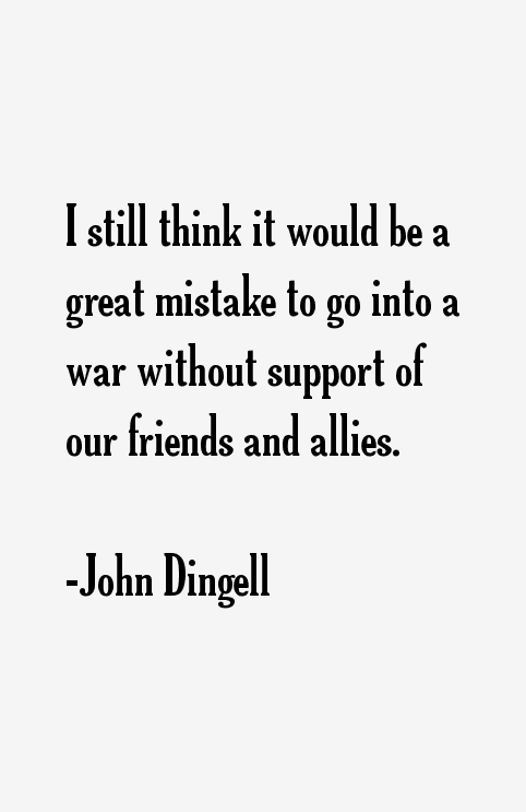 John Dingell Quotes