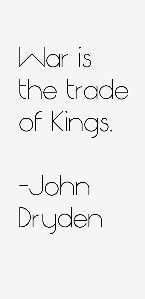 John Dryden Quotes