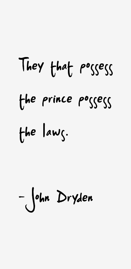 John Dryden Quotes