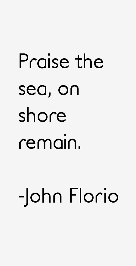John Florio Quotes