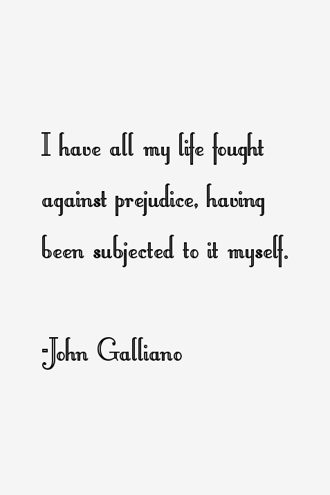 John Galliano Quotes