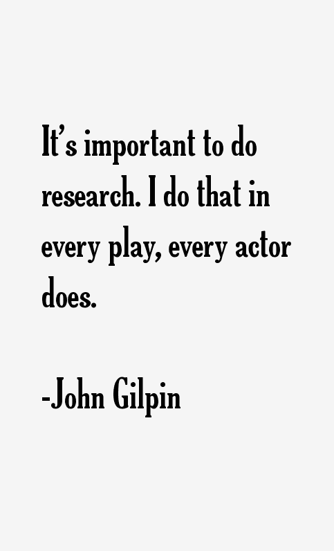 John Gilpin Quotes