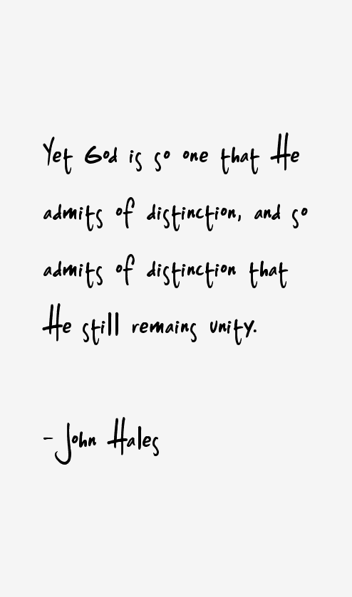 John Hales Quotes
