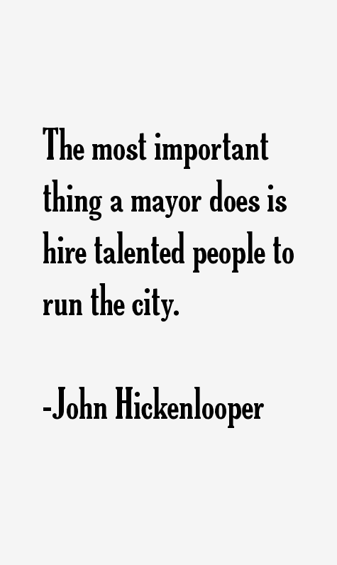John Hickenlooper Quotes