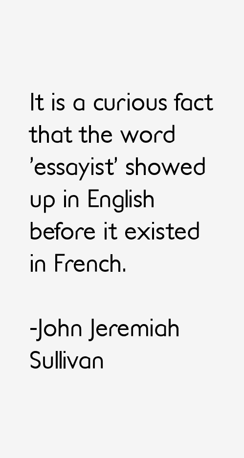 John Jeremiah Sullivan Quotes