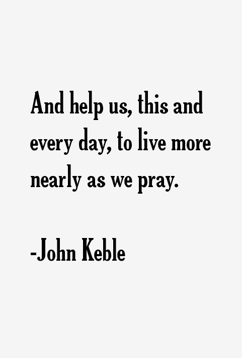 John Keble Quotes