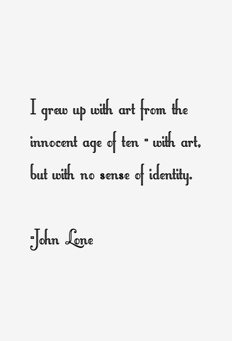 John Lone Quotes