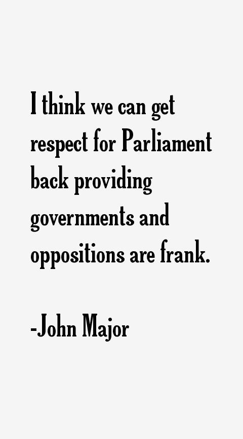 John Major Quotes