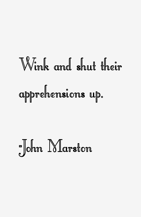 John Marston Quotes