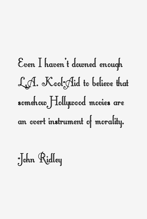 John Ridley Quotes