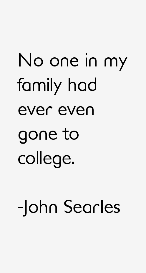 John Searles Quotes