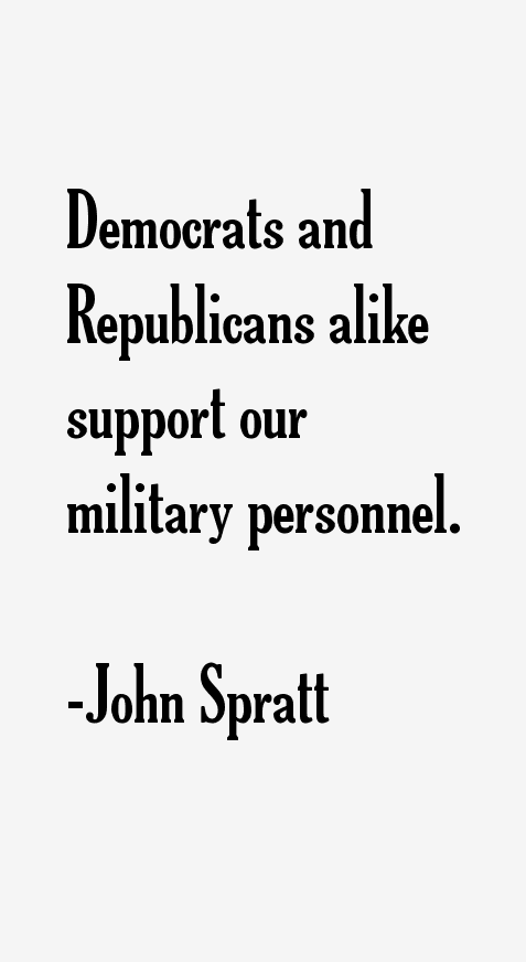 John Spratt Quotes