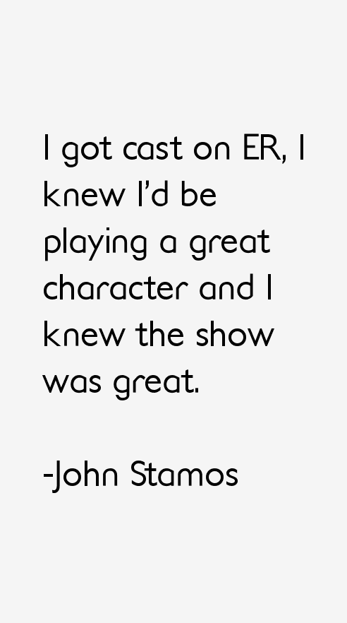 John Stamos Quotes