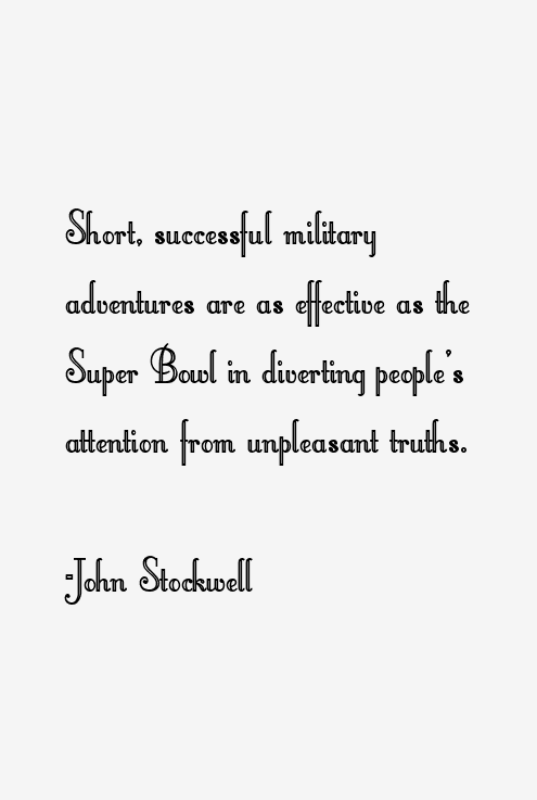John Stockwell Quotes