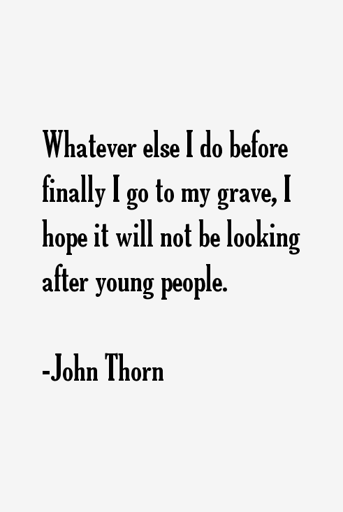 John Thorn Quotes