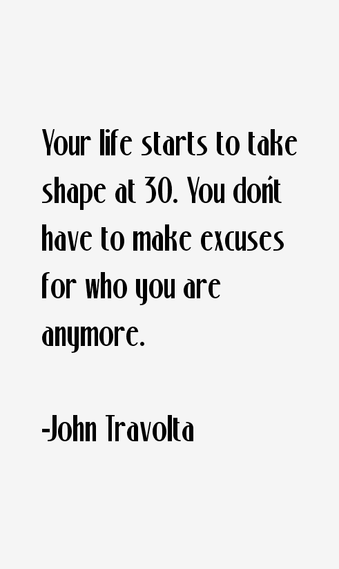 John Travolta Quotes