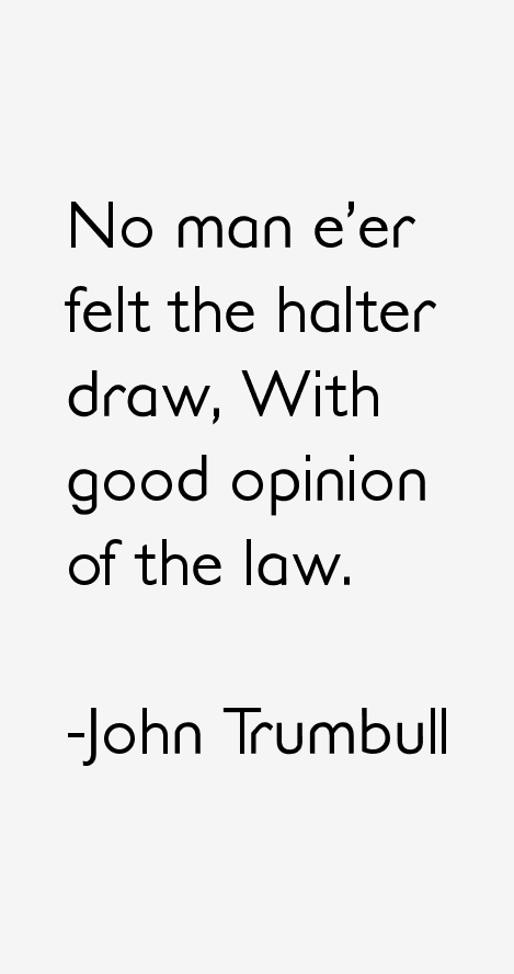 John Trumbull Quotes