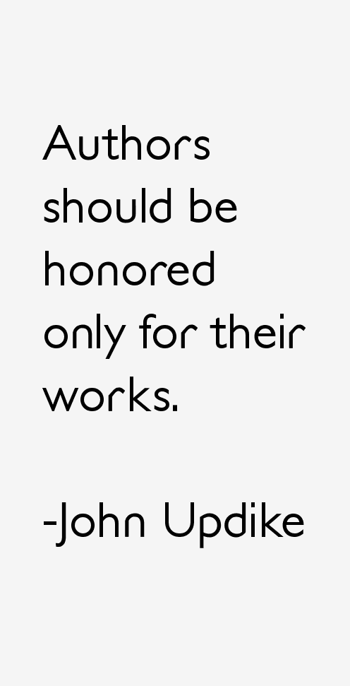 John Updike Quotes
