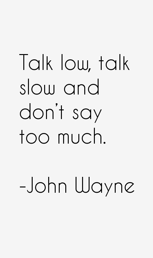 John Wayne Quotes