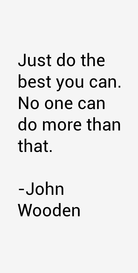 John Wooden Quotes