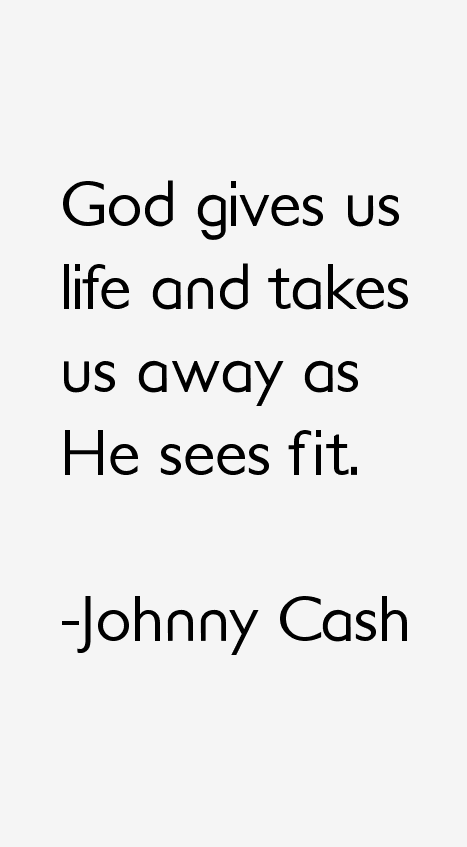 Johnny Cash Quotes