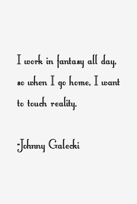 Johnny Galecki Quotes