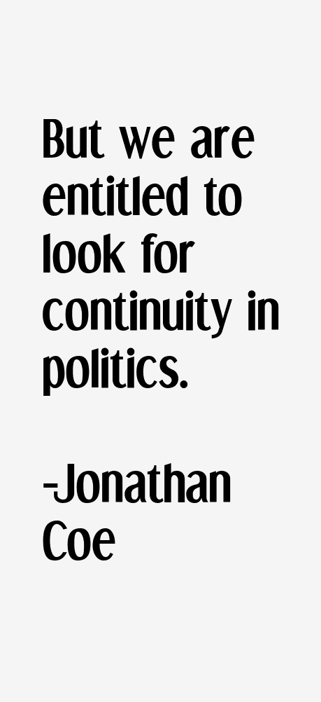 Jonathan Coe Quotes
