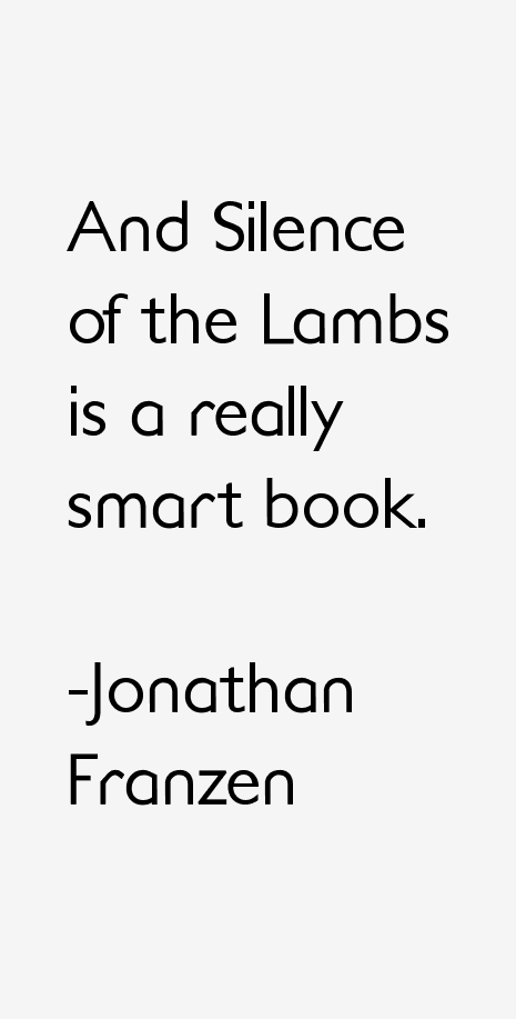 Jonathan Franzen Quotes