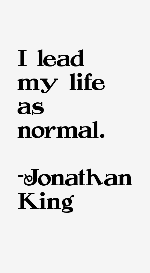 Jonathan King Quotes