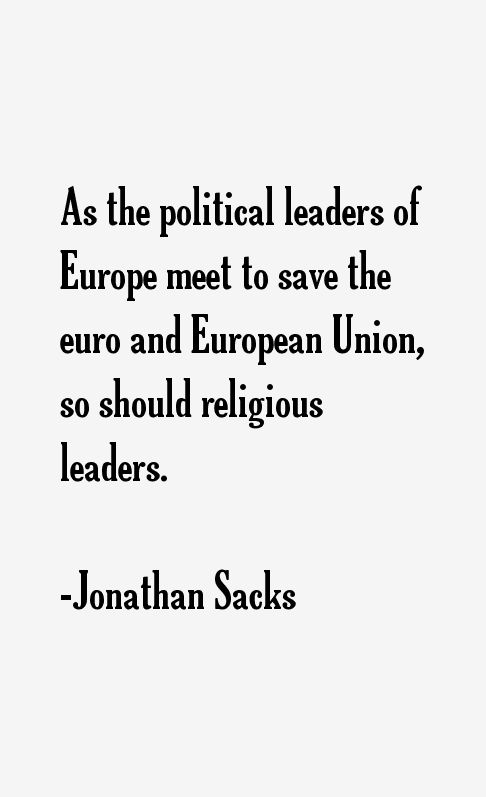 Jonathan Sacks Quotes