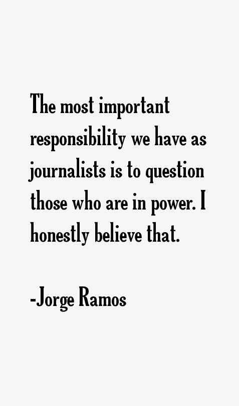 Jorge Ramos Quotes